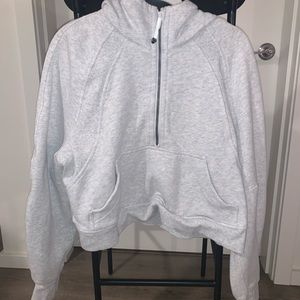 Lululemon Oversized Half-Zip Scuba Hoodie